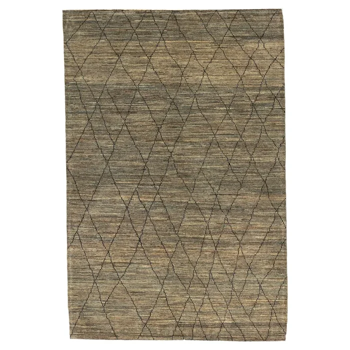 3′ 11″ x 5′ 11″ (04×06) Afghan NT-16A Wool Rug #013966