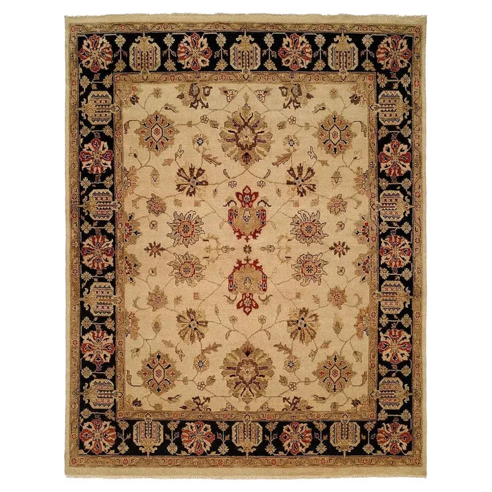 3′ 11″ x 5′ 11″ (04×06) Anatolia Collection Oushak Wool Rug #009374