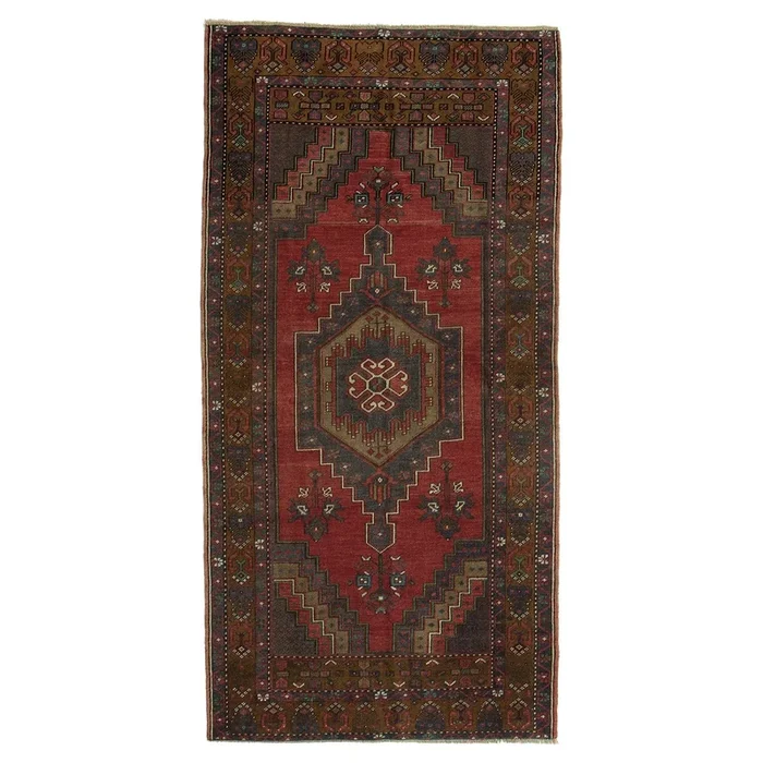 3′ 11″ x 7′ 11″ (04×08) Vintage Collection Anatolian Wool Rug #016386