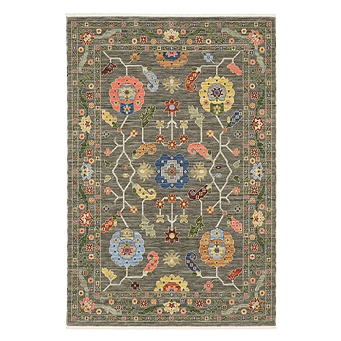3′ 4″ x 4′ 11″ (03×05) Liguria Collection Lu5506k Wool Rug #016173