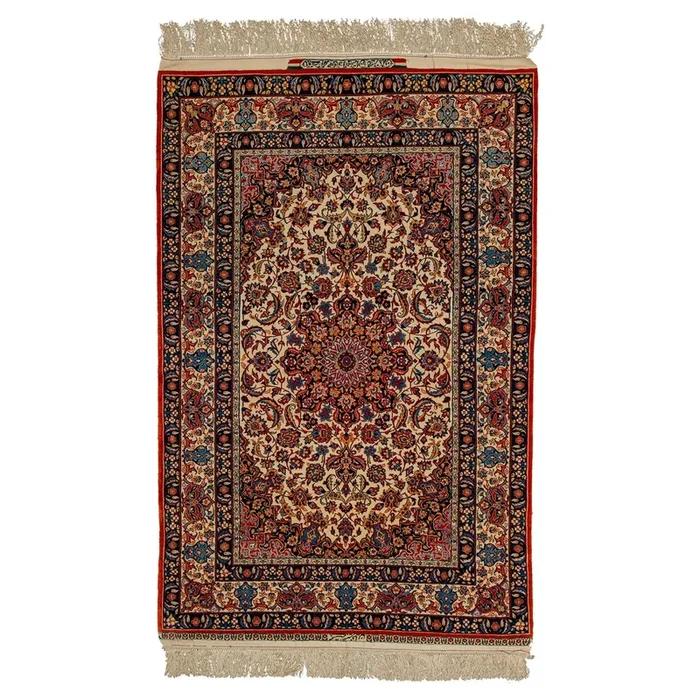 3′ 5″ x 5′ 6″ (03×06) Collectable Collection Isfahan Wool Rug #007062
