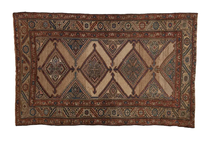 4×6.5 Antique Fine Kurd Rug