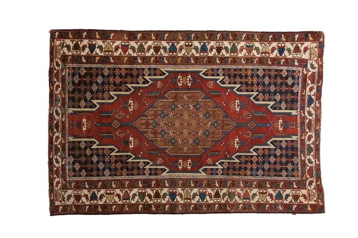 4×6.5 Vintage Fine Hamadan Rug