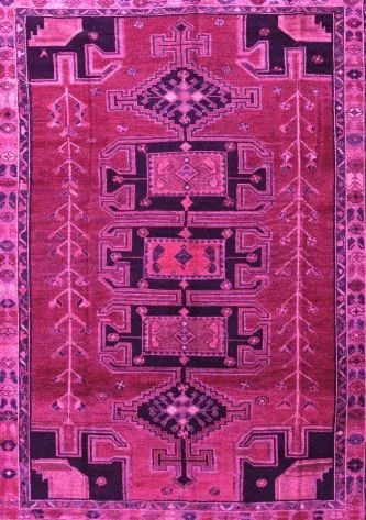 4×6 Pink Persian Traditional Super-Soft Cloud Area Rug