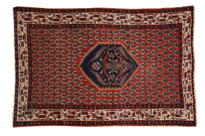 4×6 Vintage Serbend Rug