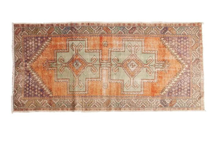 4×8.5 Vintage Distressed Oushak Rug