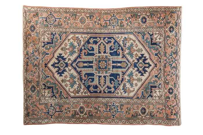 4.5×6 Vintage Serapi Rug