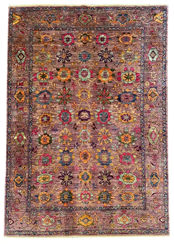 4’11″x6’11” Afghan-Mina Khani