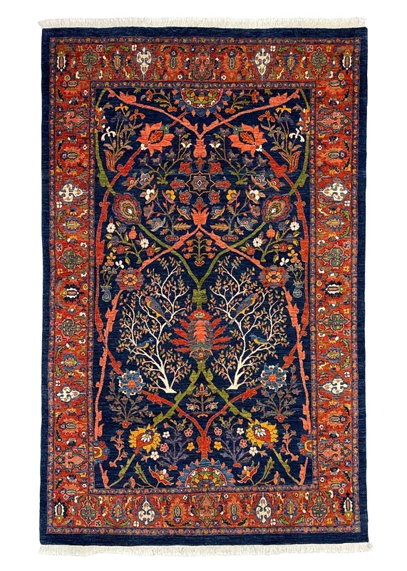 4’3″x6’8″ Halvai Bidjar