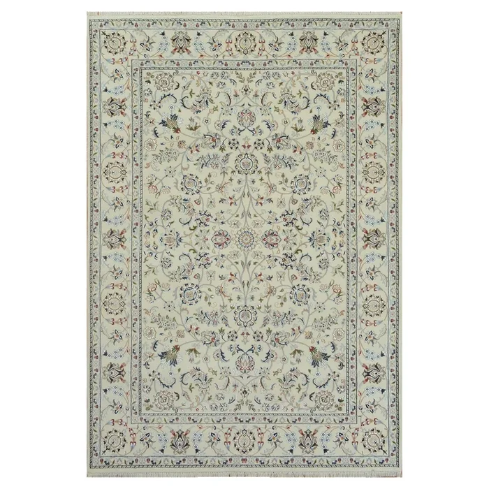 4′ 0″ x 6′ 0″ (04×06) Nain Collection Nain Wool Rug #014589