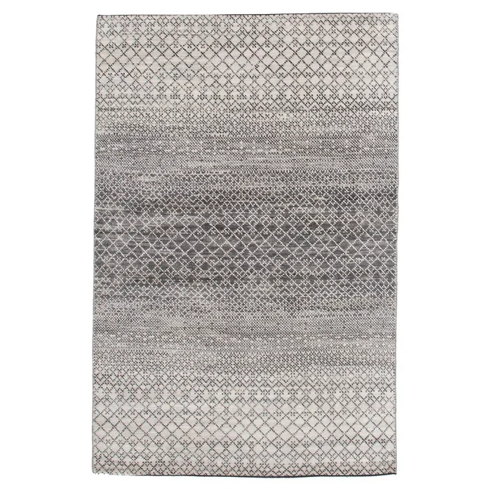 4′ 0″ x 6′ 1″ (04×06) Amazon Collection Contemporary Wool Rug #017778