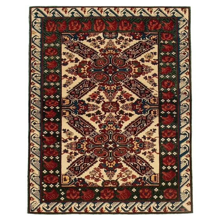 4′ 3″ x 5′ 5″ (04×05) Turkish Shirvan Wool Rug #016424