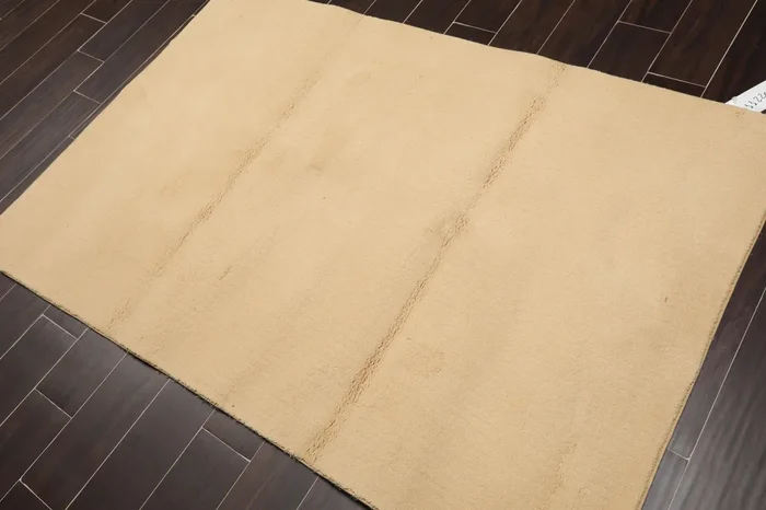 4′ x 6′ Modern 100% Wool Area Rug USA Beige