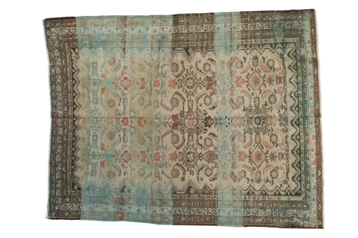 5×6.5 Vintage Distressed Hamadan Rug