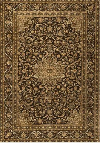 5×7 Brown Persian Traditional Rug