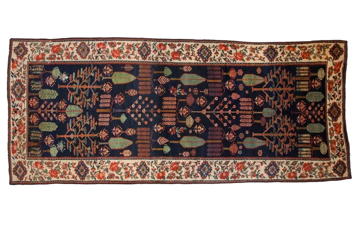 5.5×13 Vintage Baktiari Rug Runner