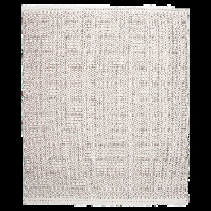 5′ 0″ x 8′ 0″ (05×08) Natural Collection Macramebriv Wool Rug #017380