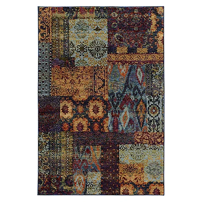 5′ 3″ x 7′ 3″ (05×07) Catalan Collection AN-7137A Synthetic Rug #011304