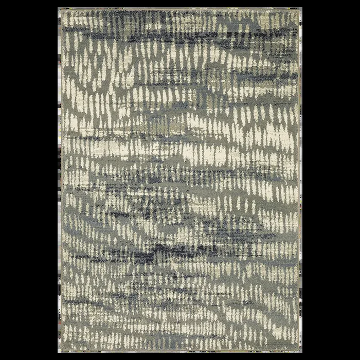 5′ 3″ x 7′ 3″ (05×07) Slate Collection Sese06a Synthetic Rug #016907