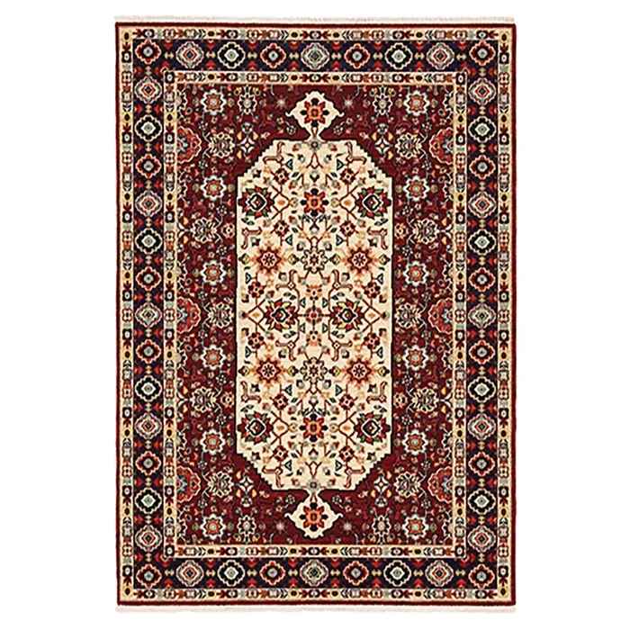 5′ 3″ x 7′ 6″ (05×08) Kemereh Collection LI-01802W Wool Rug #014340