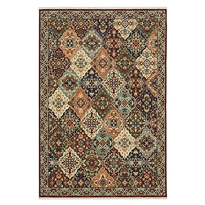 5′ 3″ x 7′ 6″ (05×08) Kemereh Collection LI-50X Wool Rug #017411