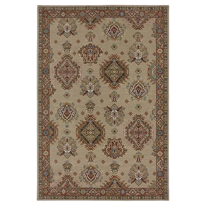 5′ 3″ x 8′ 3″ (05×08) United States (US) Wool Rug #007427