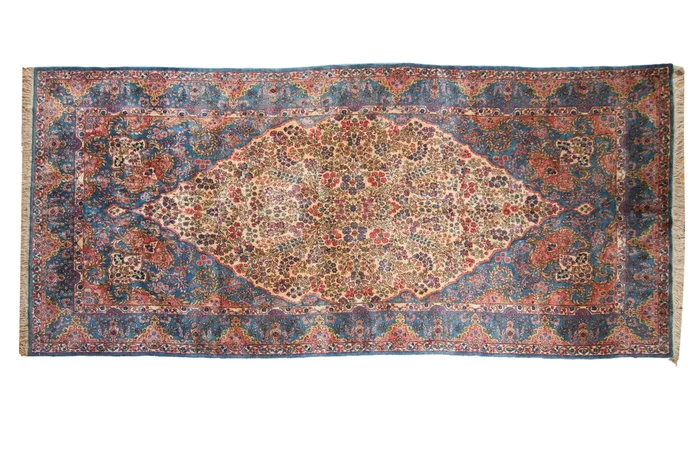 6×12.5 Vintage Fine Kerman Rug Runner