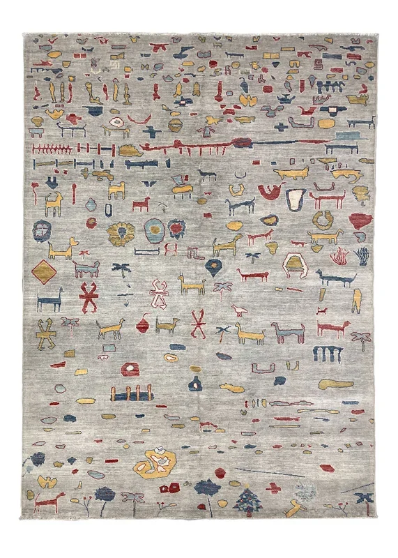 6’2″x8’5″ Animal Gabbeh