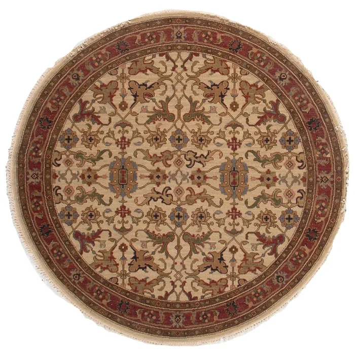 6′ 0″ x 6′ 0″ (06×06) Adirondack Collection SU-216 Wool Rug #017996