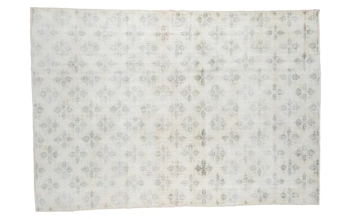 7×10.5 Distressed Oushak Carpet