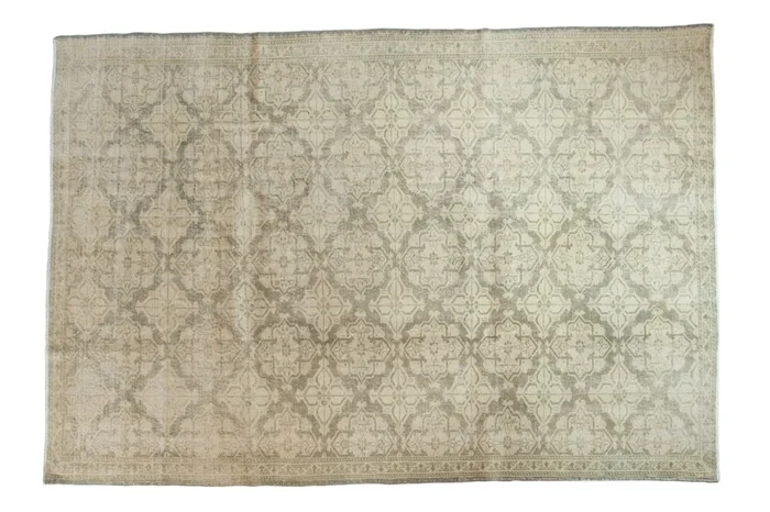 7×10.5 Vintage Distressed Oushak Carpet