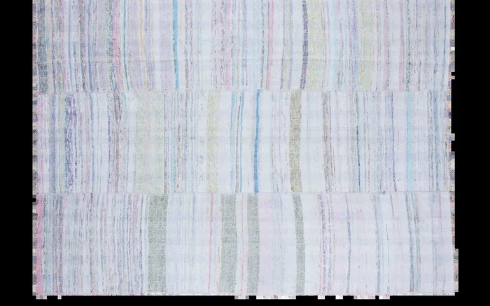 7×10 Vintage Rag Rug Carpet