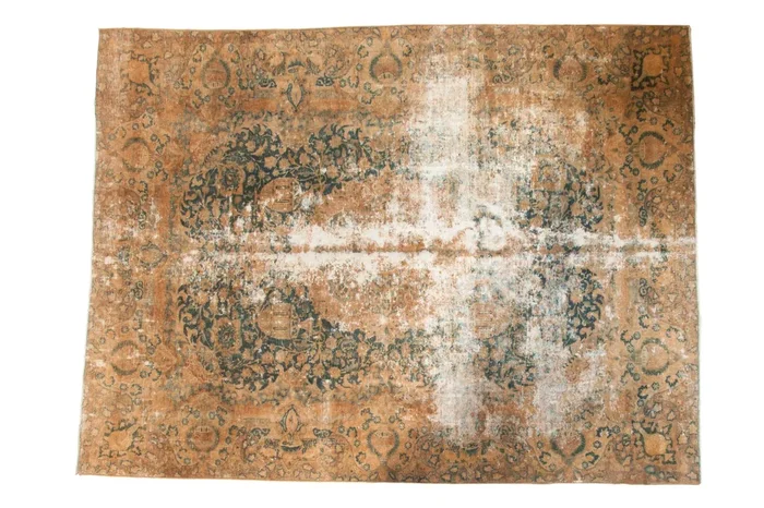 7.5×10 Vintage Distressed Kashmar Carpet