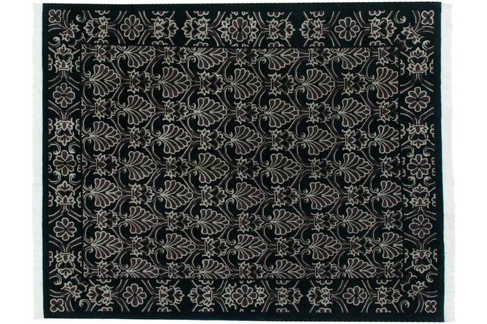 7.5×10 Vintage Indian Damask Design Carpet