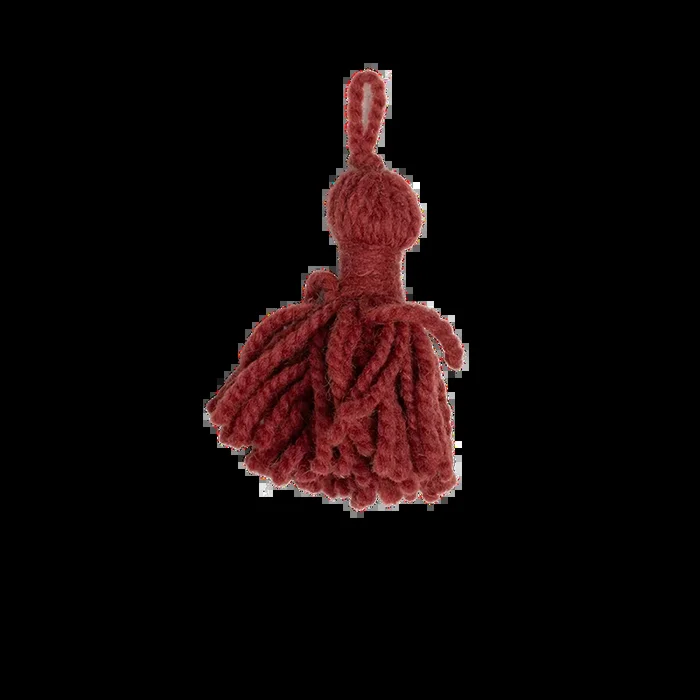 708 Vermilion | Wool Pom