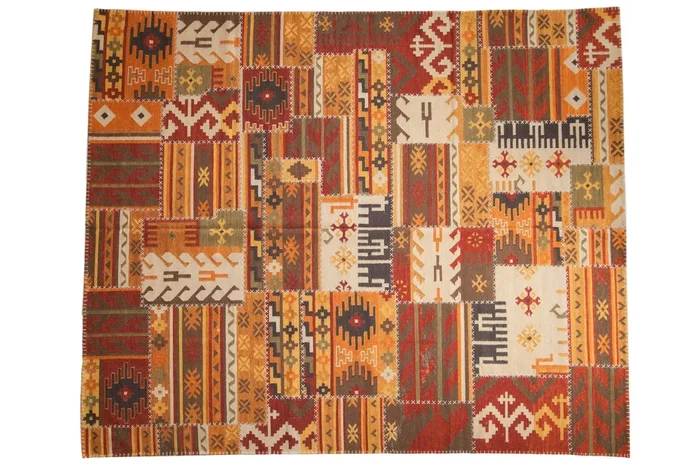 8×10 New Patchwork Kilim Carpet