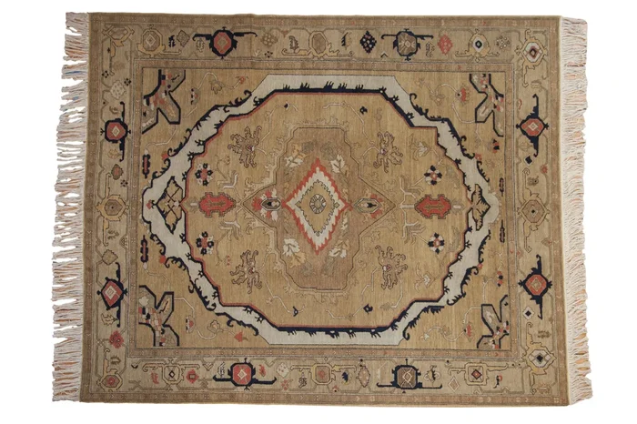 8×10 Vintage Armenian Serapi Design Carpet