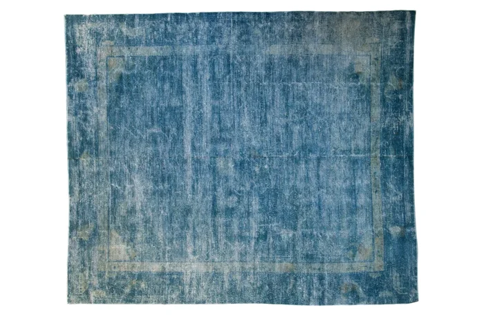 8×9.5 Vintage Distressed Peking Carpet