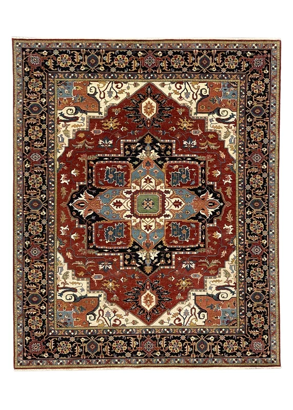 8’1″x9’11” Medallion Heriz