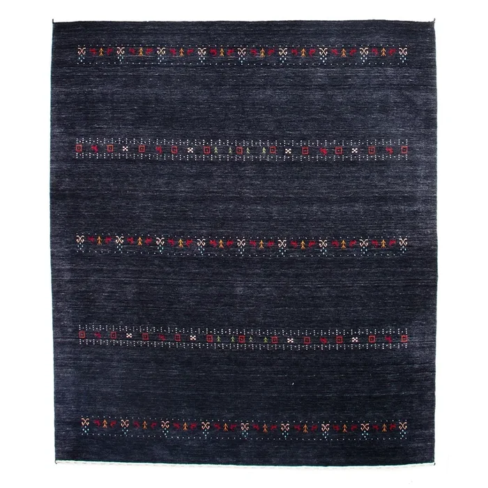 8′ 5″ x 9′ 9″ (08×10) Indo Tribal Wool Rug #018096