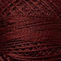 813 Brick Dark Pearl Cotton size #8