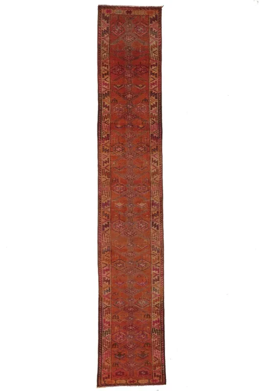 ‘Alice’ Turkish Vintage Narrow Runner – 2′ x 11’6”