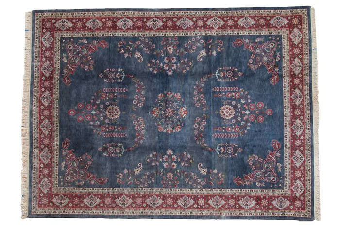 9×12 Vintage Laristan Carpet