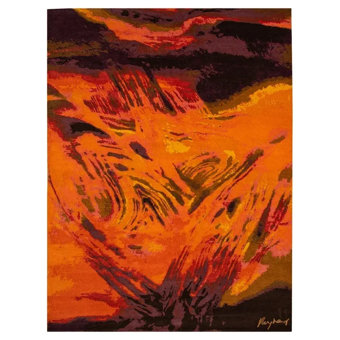 9′ 0″ x 12′ 0″ (09×12) Paul Reynard Collection The Burning Bush (1 of 78) Wool Rug #012839