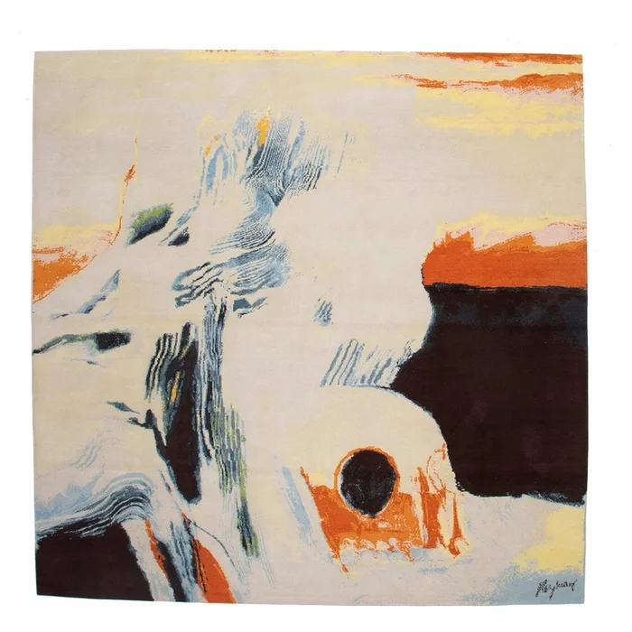 9′ 0″ x 9′ 0″ (09×09) Paul Reynard Collection Golgotha (1 of 78) Wool Rug #012841