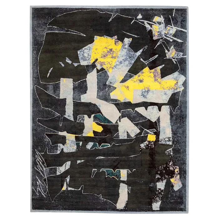 9′ 1″ x 11′ 11″ (09×12) Albert Paley Collection Melody’s Nuance Revealed (1 of 50) Wool Rug #012823