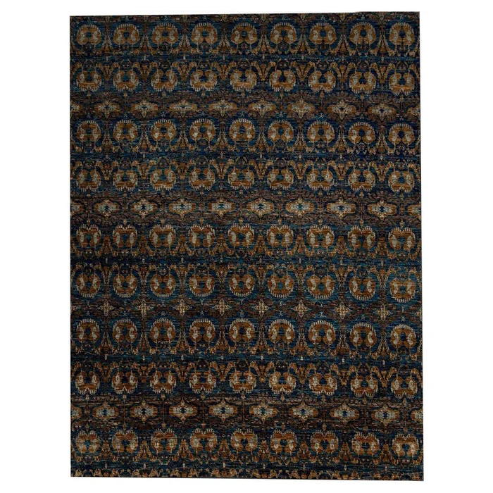9′ 1″ x 11′ 11″ (09×12) Soft Melody Collection SM-35NV Wool Rug #012264