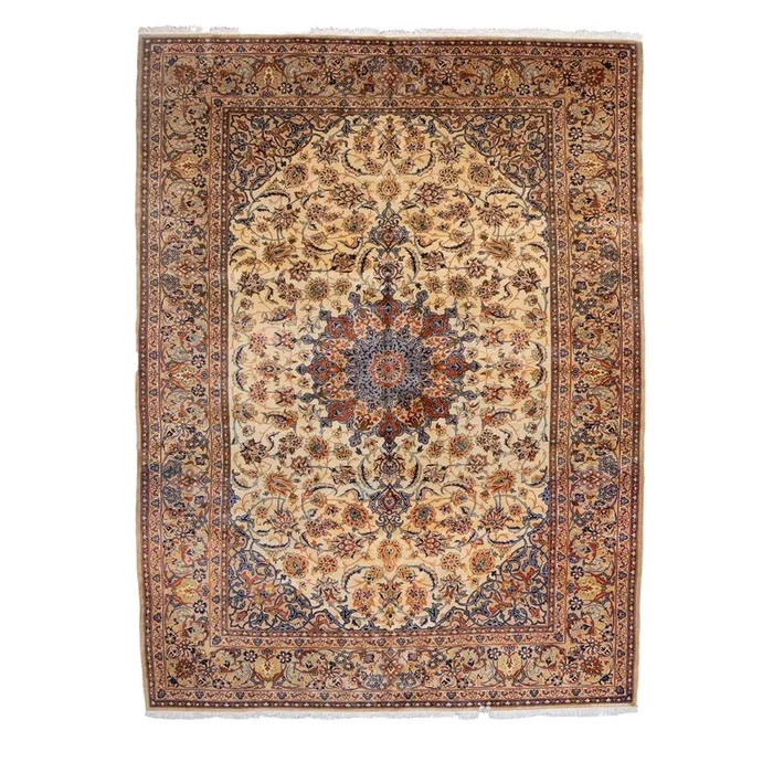 9′ 10″ x 13′ 0″ (10×13) Vintage Collection Kashmar Wool Rug #016486