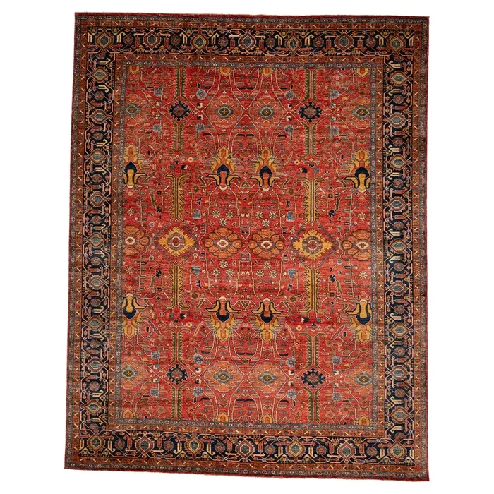 9′ 2″ x 11′ 9″ (09×12) Pakistani Bidjar Wool Rug #014881