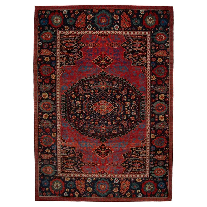 9′ 4″ x 13′ 3″ (09×13) Turkish Oushak Wool Rug #017933